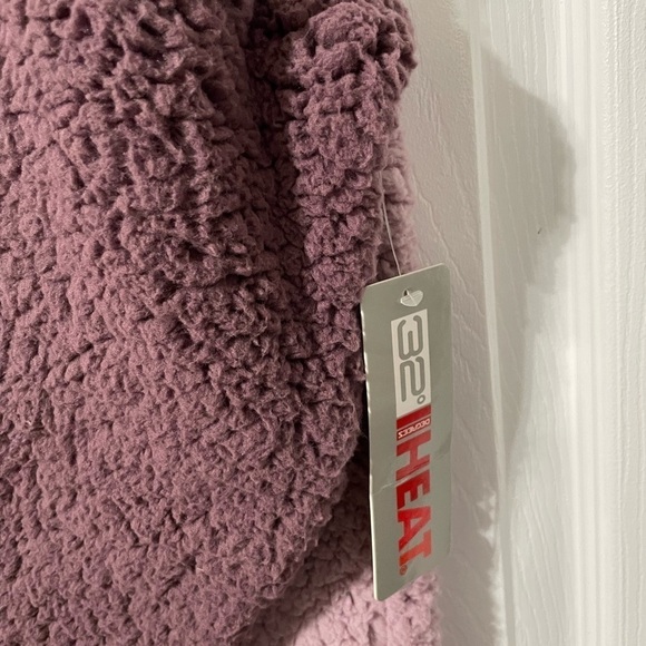 32 Degrees NWT Women's Sherpa Mock-Neck Sweatshirt Jacket size Medium - Picture 2 of 8